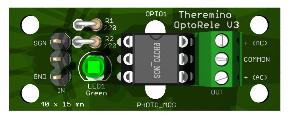 Theremino - Opto-Relais