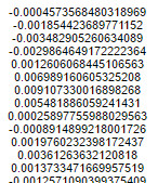 Theremino Filters Coefficients