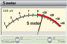 ThereminoSDR controls MySmeter