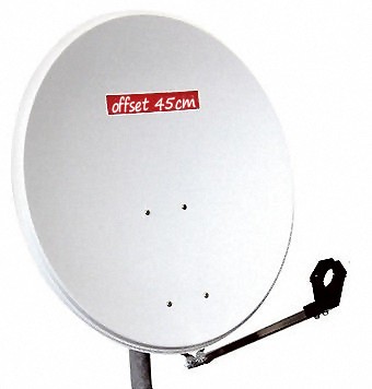 Microwave offset dish