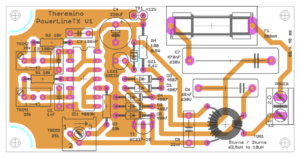 PowerLineTX Board