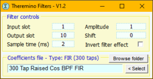 Filtros Theremino V1.2