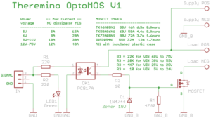 OptoMOS-schema's