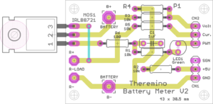 Tarjeta Battery Meter V2