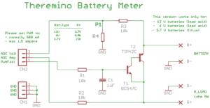 Battery Meter schematics