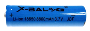 X-BAL Batteriefarbe blau