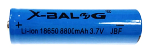 Bateria X-BAL de cor azul