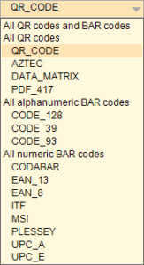 Tipos de códigos QR