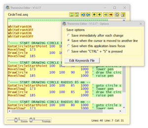 Theremino Editor